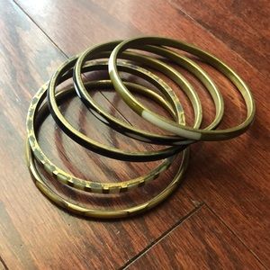 Gold bangles